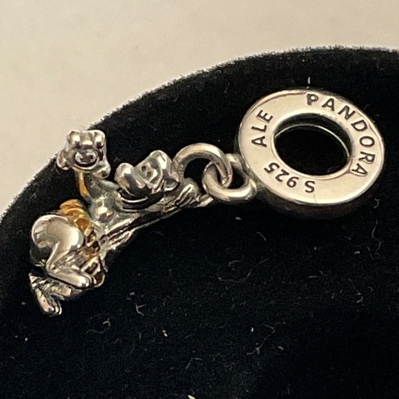 Pandora Silver and Gold Charm Bracelet - Picture 5 of 11